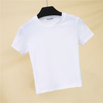 Crop Top T-Shirt Female