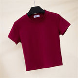 Crop Top T-Shirt Female
